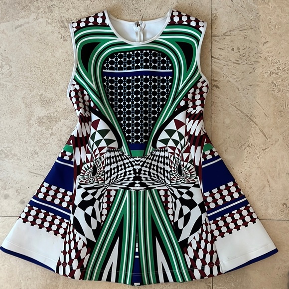 Clover Canyon Top with Geometric Pattern - Picture 1 of 10